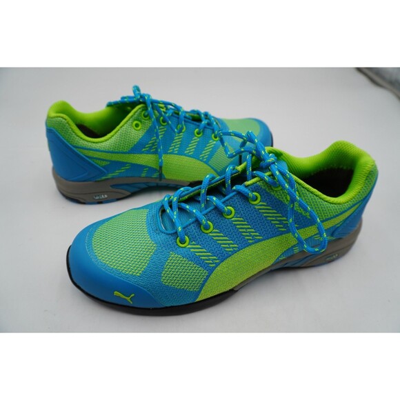 Puma Safety Celerity Knit Blue/Green WNS Steel Toe Work Sneaker Women\'s Size 9 main image 8